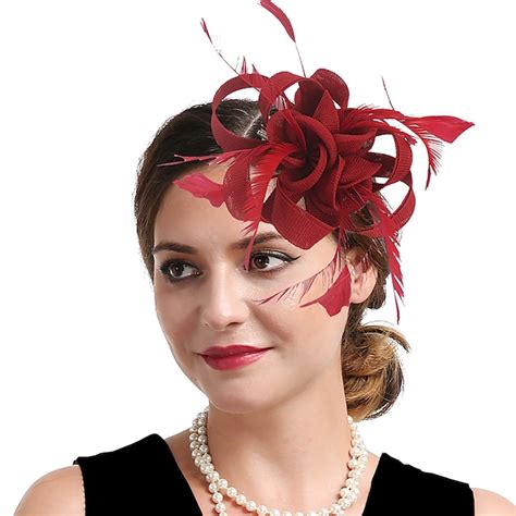 Fascinators Kentucky Derby Hat Headwear Organza Polyester / Polyamide ...