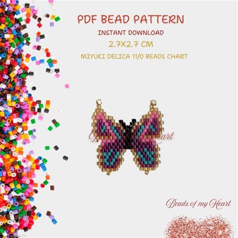Image result for Butterfly Beadwork Patterns
