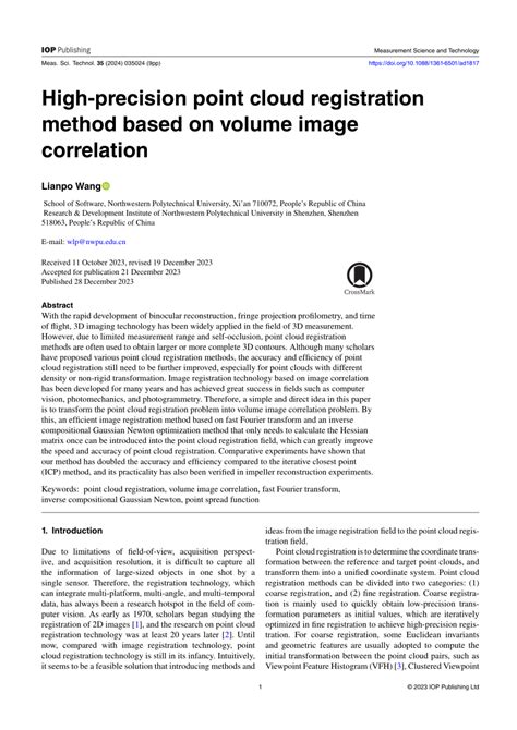 Point Cloud Registration Methods 的图像结果