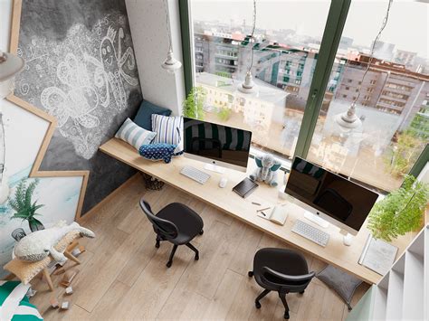 纳维亚风格的现代公寓|空间|室内设计|扮家家室内设计网 - 原创作品 - 站酷 (ZCOOL)