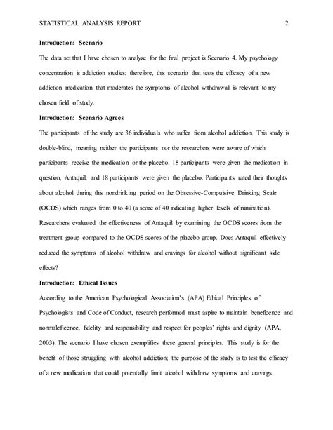 Image result for Statistical Analysis Report