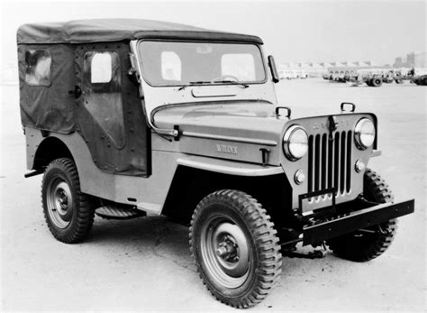 Carsthatnevermadeitetc — Mitsubishi Jeep J3, 1953. Mitsubishi made Jeeps...