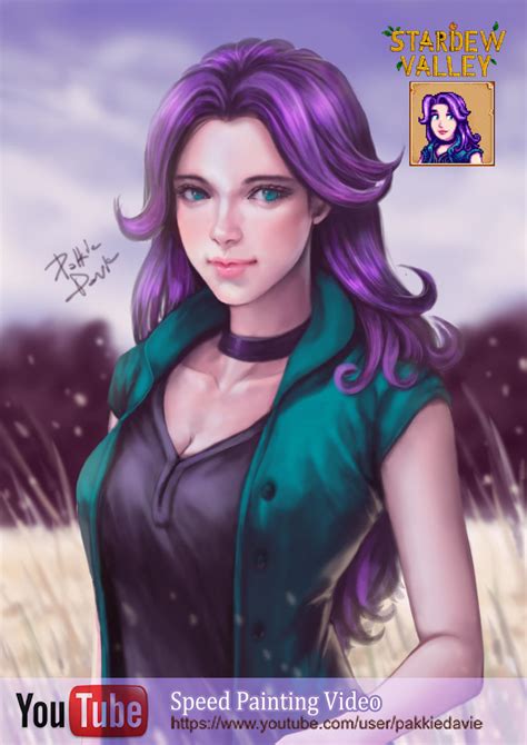 Abigail from Stardew Valley by pakkiedavie on DeviantArt