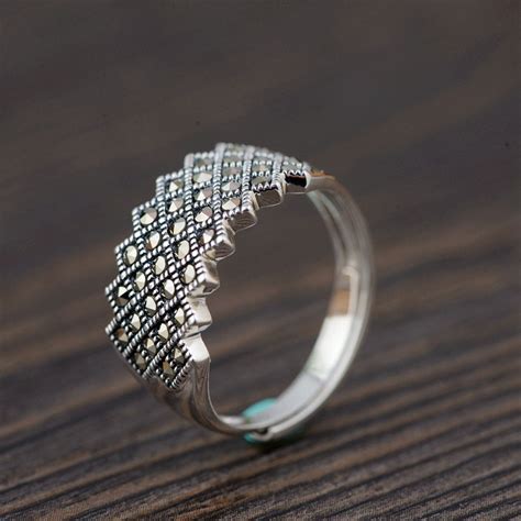 Unique 925 Sterling Silver Ring with Round Cut CZ - China Manufacturer ...