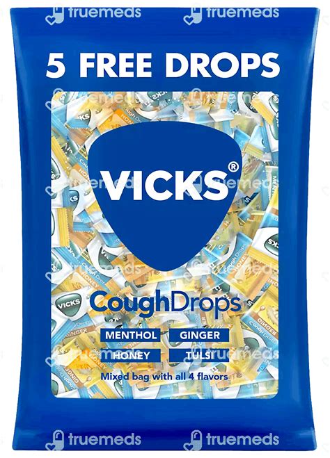 Vicks Cough Drops 120 - Uses, Side Effects, Dosage, Price | Truemeds