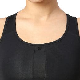 BLACK TRAINING SPORT BRA WITH MESH RACER-BACK – Laasa Sports