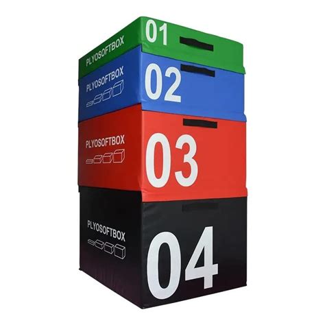 Buy Body Maxx Foam Plyo Jumping Box - High Density Foam Exercise Box ...