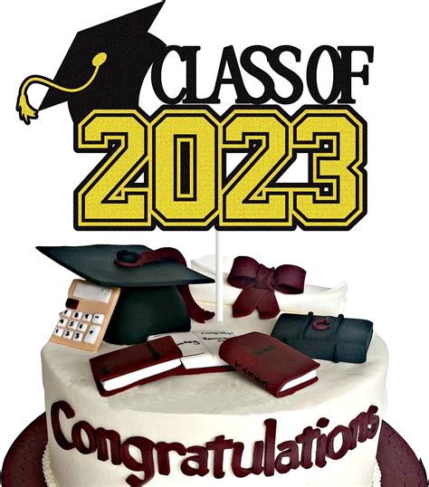 KEWEYA Class of 2023 Happy Graduation Cake Topper India | Ubuy