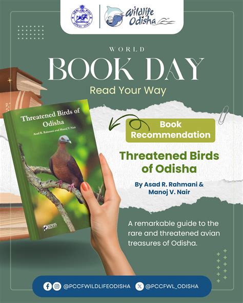 PCCF Wildlife & CWLW, Odisha | A remarkable guide to the rare and threatened avian species of ...