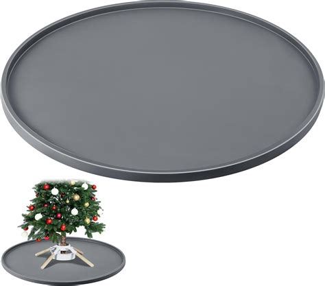 Amazon.com: Dunkive 31 Inch Silicone Christmas Tree Mat, Heavy Duty ...
