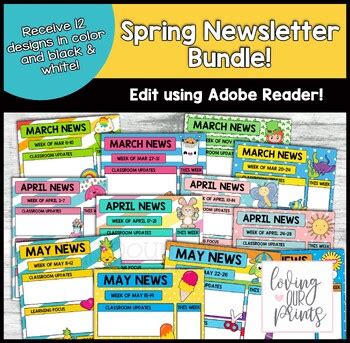 Rezultat imagine pentru Spring Newsletter Template