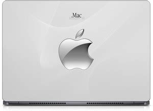 aaRJoo Silver Apple logo Vinyl Laptop Skin Compatible for 15.6 inch ...