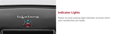 Buy Lifelong LLSM120G Sandwich Griller, Classic Pro 750 W Sandwich ...