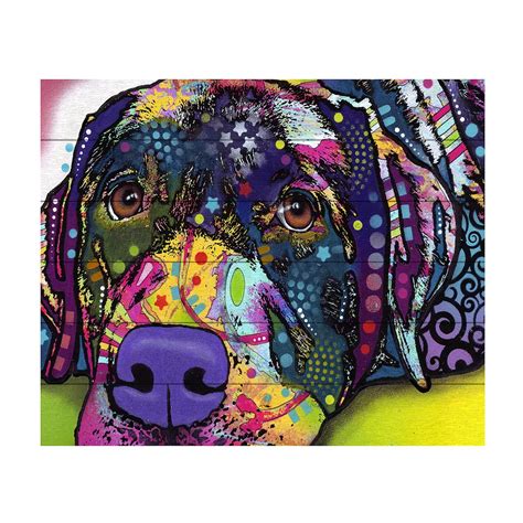 Trademark Fine Art 'Savvy Labrador' Wood Slat Art