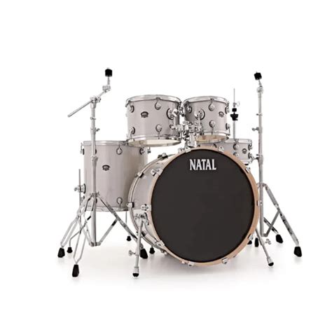 Natal KAR-UF22-WHS Arcadia Series US Fusion 5-Piece Shell Pack Acousti ...