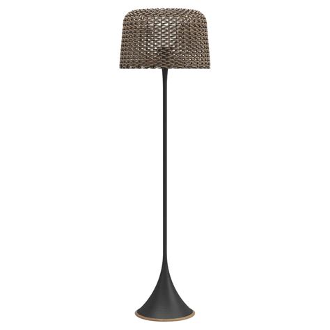 Antique Wicker Floor Lamp For Sale at 1stDibs | vintage wicker floor ...