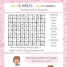 Easy French for Children - Coloring & Activity Book : Chatterjee, Madly ...