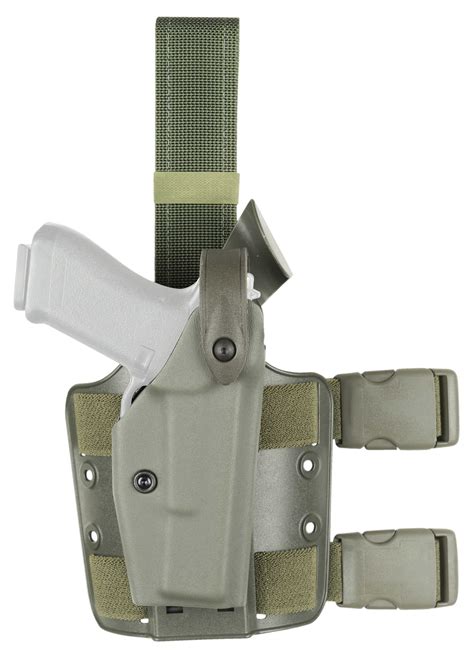 Safariland 6004 SLS Tactical Holster - OD Green, Right Hand 6004-619 ...