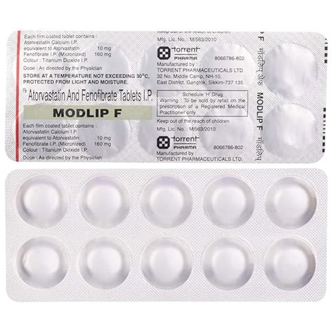 Modlip F - Strip of 10 Tablets : Amazon.in: Health & Personal Care