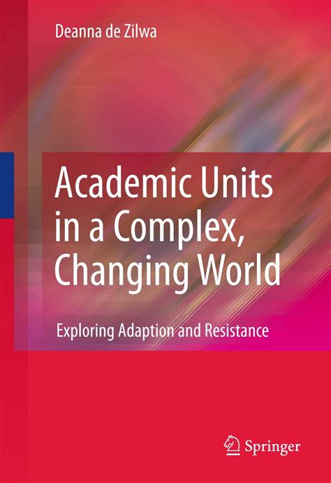 Buy Academic Units in a Complex, Changing World: Adaptation and ...