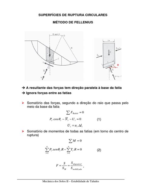 Image result for Fellenius Method. Question