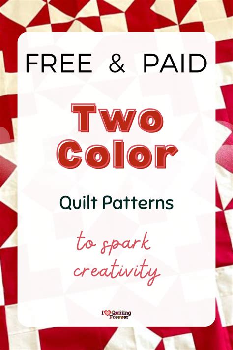 Image result for Free Two-Color Quilt Patterns