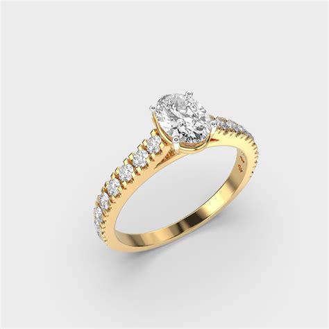 Shop 40 Cent Oval Diamond Ring Solitaire – Elegant & Timeless Design