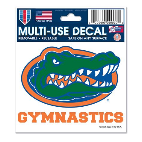 NCAA University of Florida 43341012 Multi-Use Decal, 3" x 4" : Amazon ...