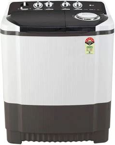 LG 8 kg Semi Automatic Top Load Washing Machine White, Grey Price in ...