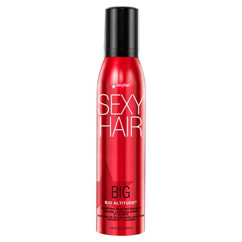 Big Sexy Hair - Big Altitude Bodifying Blow Dry Mousse - Sexy Hair ...