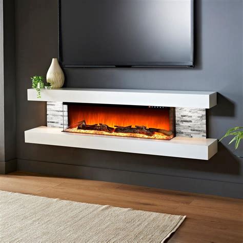 Wall Mounted Fireplace Electric