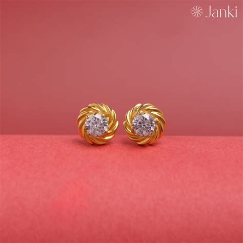 Royal Indian Solitaire Earring Pure 925 Silver High Quality Silver ...