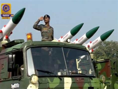 Akash weapon system, TTS displayed during R-day parade