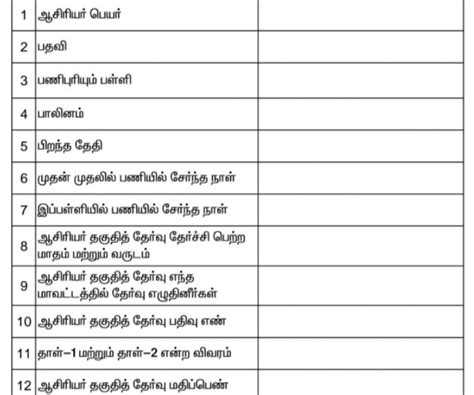 TNTET - Genuineness Certificate Application Form Pdf Download - tamilmazlar