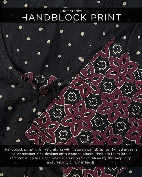 Buy Black Kohl Blockprinted Crop Top Cotton Blouse | Blouses