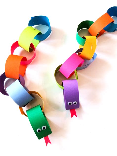 Image result for Print Out Paper Chain Snake