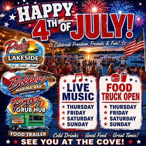 Bobbers Marina Bar (Proz Lakeside), Proz Lakeside at the Cove, Devils ...