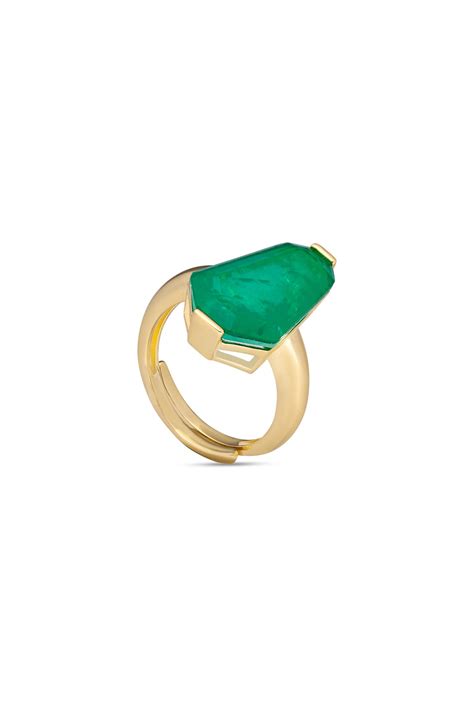Buy Dark Green Ethereal Oasis Cocktail Ring Online at Miss Jo