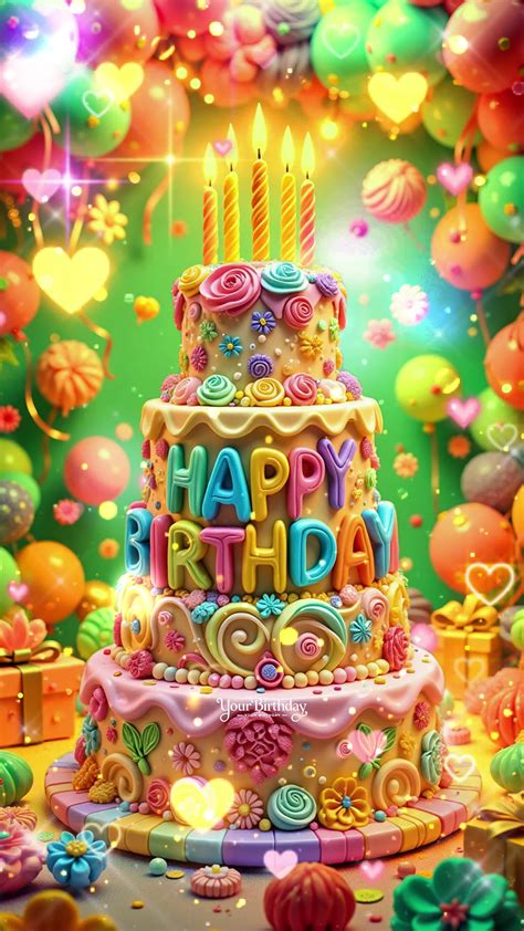 Happy Birthday Yvette Gif