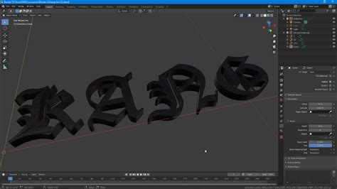 Blender Text Tutorial 的图像结果