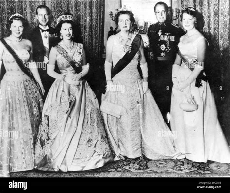 Prince philip princess elizabeth Black and White Stock Photos & Images ...
