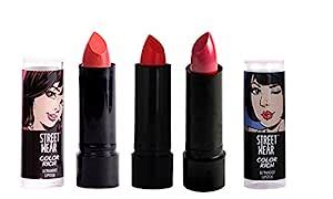 Street Wear Color Rich Perfect Lip Color Collection, Set of 3 : Amazon ...