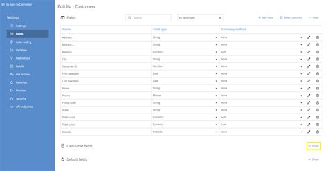 Image result for Calculated Field Cheat Sheet