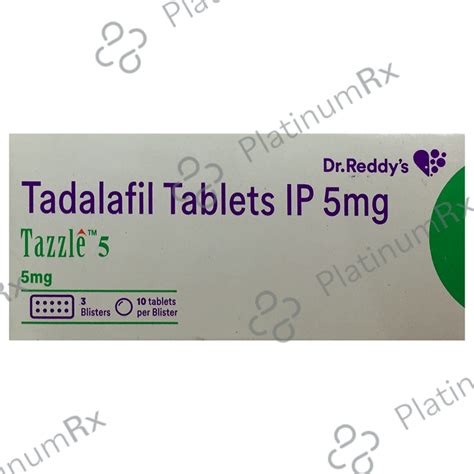 Tazzle 5mg Tablet 10s – Uses, Price, Side Effects | PlatinumRx