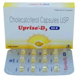 Buy Uprise-D3 60K Softgel Capsule | 19 Minutes Delivery | Apollo Pharmacy