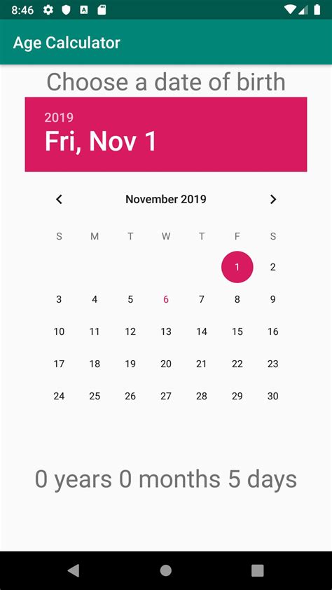 Descargar Calculadora de edad APK Última Versión 1.1 para Android
