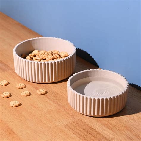 Eha Earth Friendly Ecocog Dog Food Bowl | Set of 2, 750 ml & 500 ml ...