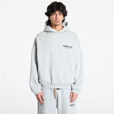Hoodies and sweatshirts Fear Of God ESSENTIALS Fleece Hoodie Light ...