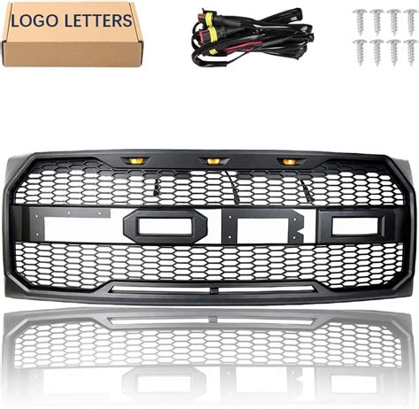 Sai Nee Art Matte Black Raptor Style Grill for Fd F150 India | Ubuy