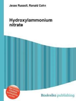 Hydroxylammonium Nitrate: Buy Hydroxylammonium Nitrate by unknown at ...